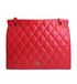 B Quilted Large Flap Bag, front view